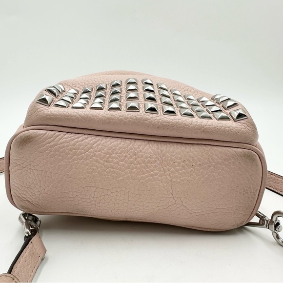 Michael Kors Abbey studded mini backpack, blush - Picture 5 of 16